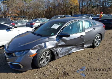 2020 Honda Civic Lx from USA, damaged, VIN 2HGFC2F69LH540067